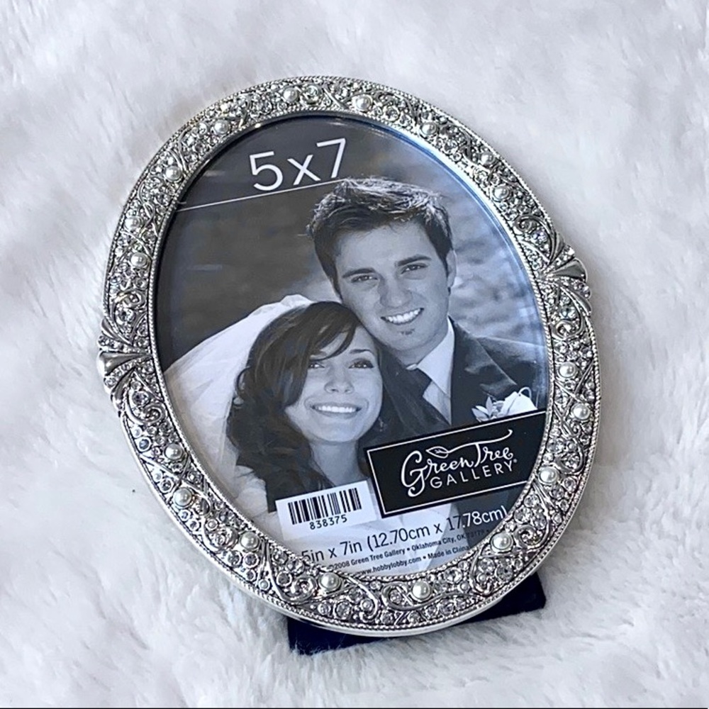 GreenTree Gallery Silver & Jewels Picture Frame